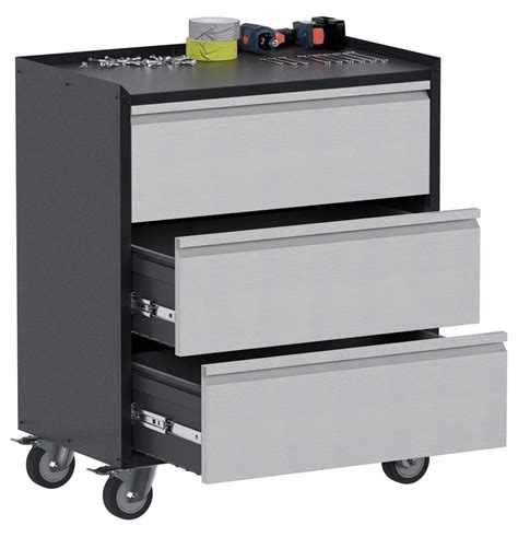 grey metal storage box on wheels|Amazon.com: Metal Storage Cabinet Wheels.